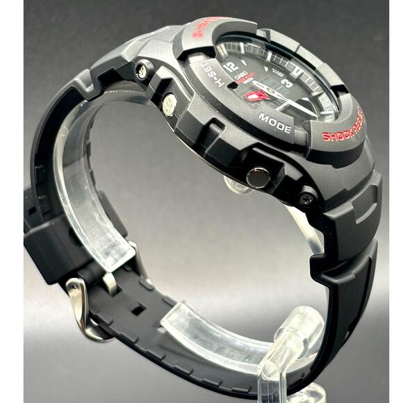 Casio G-Shock G100-1BV Analog Digital Black Red 200M Men\'s Watch New main image 16